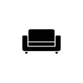 Sofa vector icon